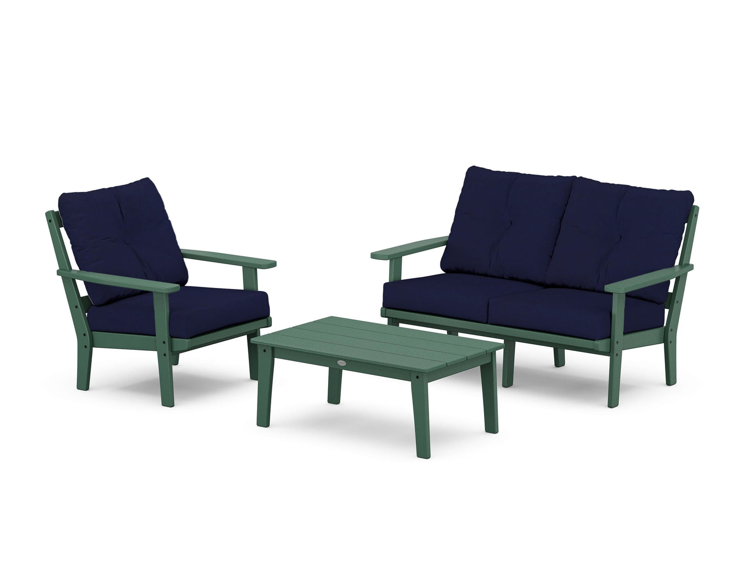 Prairie 3-Piece Deep Seating Set with Loveseat