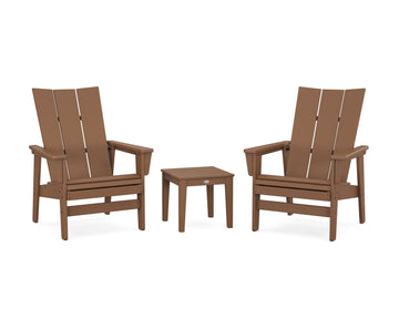 3-Piece Modern Grand Upright Adirondack Set