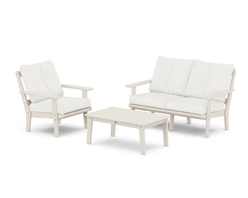 Oxford 3-Piece Deep Seating Set with Loveseat