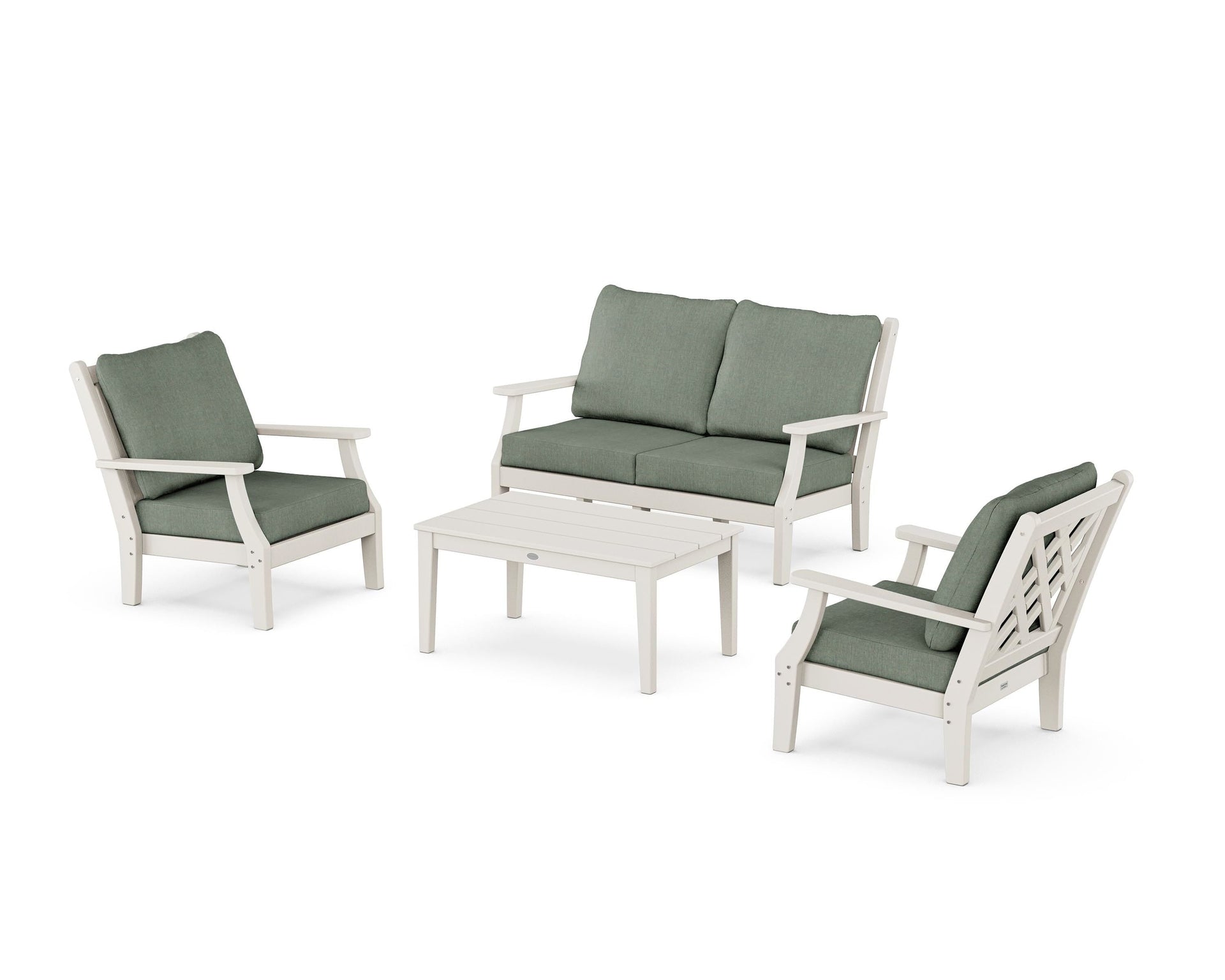 Wovendale 4-Piece Deep Seating Set with Loveseat