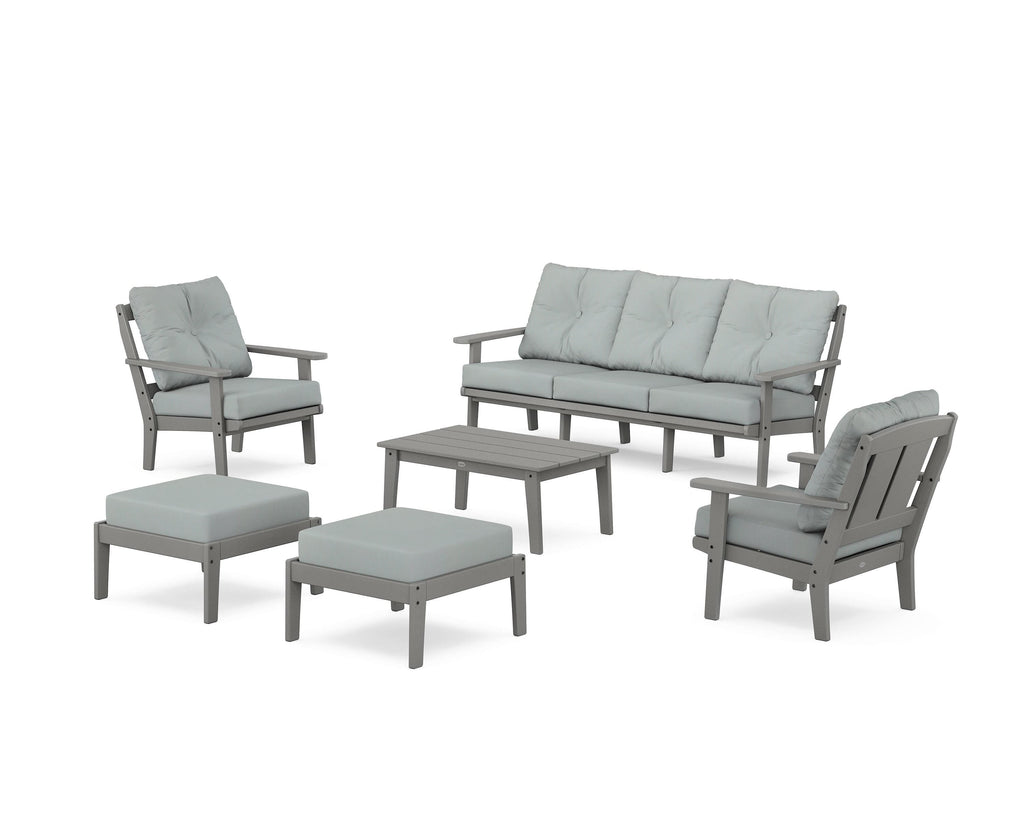 Mission 6-Piece Lounge Sofa Set