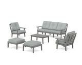 Mission 6-Piece Lounge Sofa Set