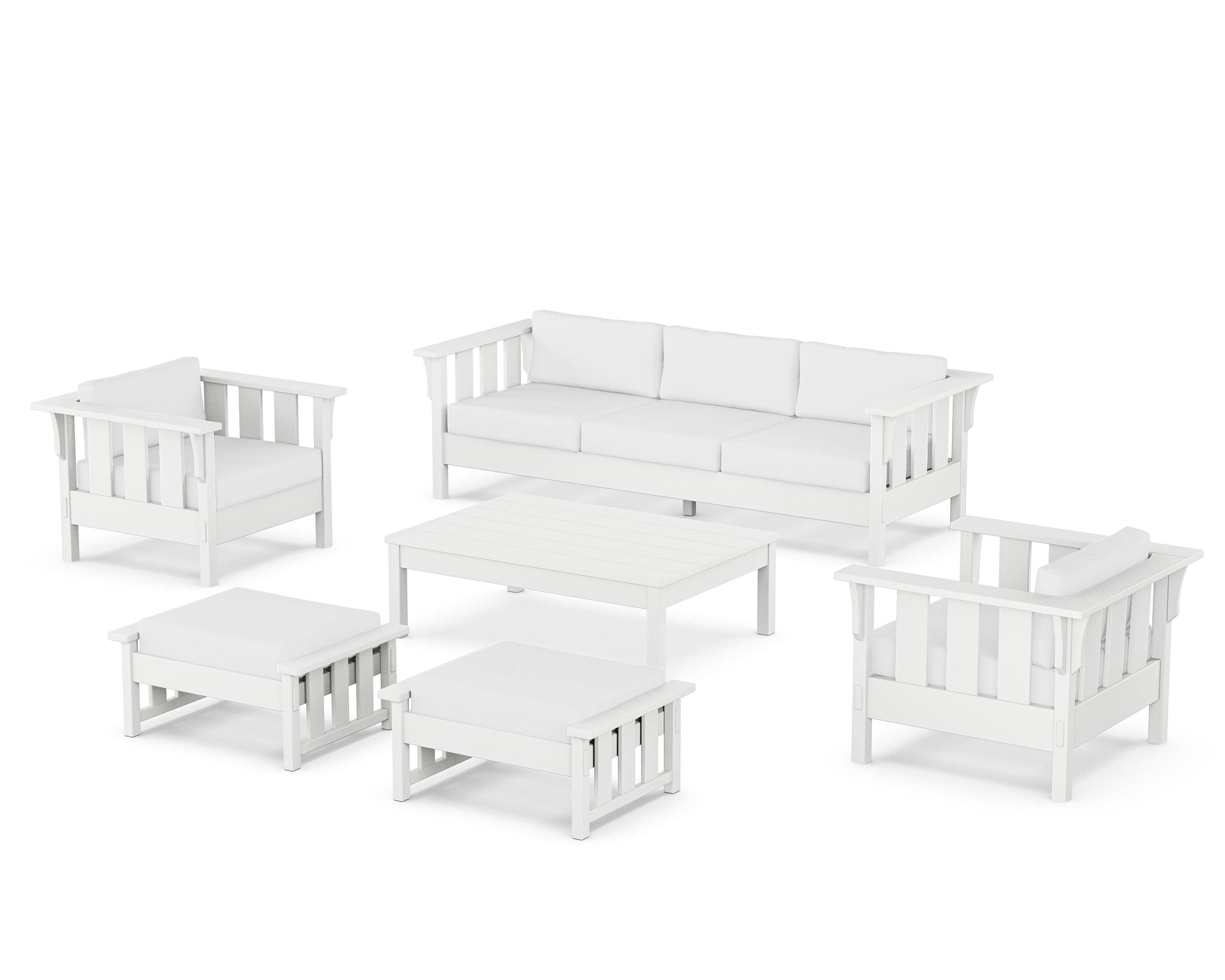 Acadia 6-Piece Lounge Sofa Set