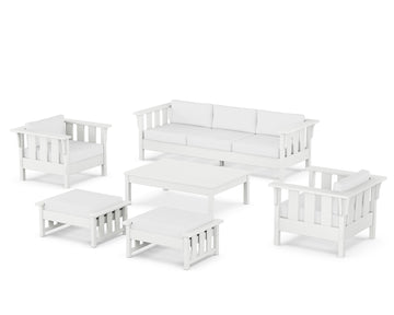 Acadia 6-Piece Lounge Sofa Set