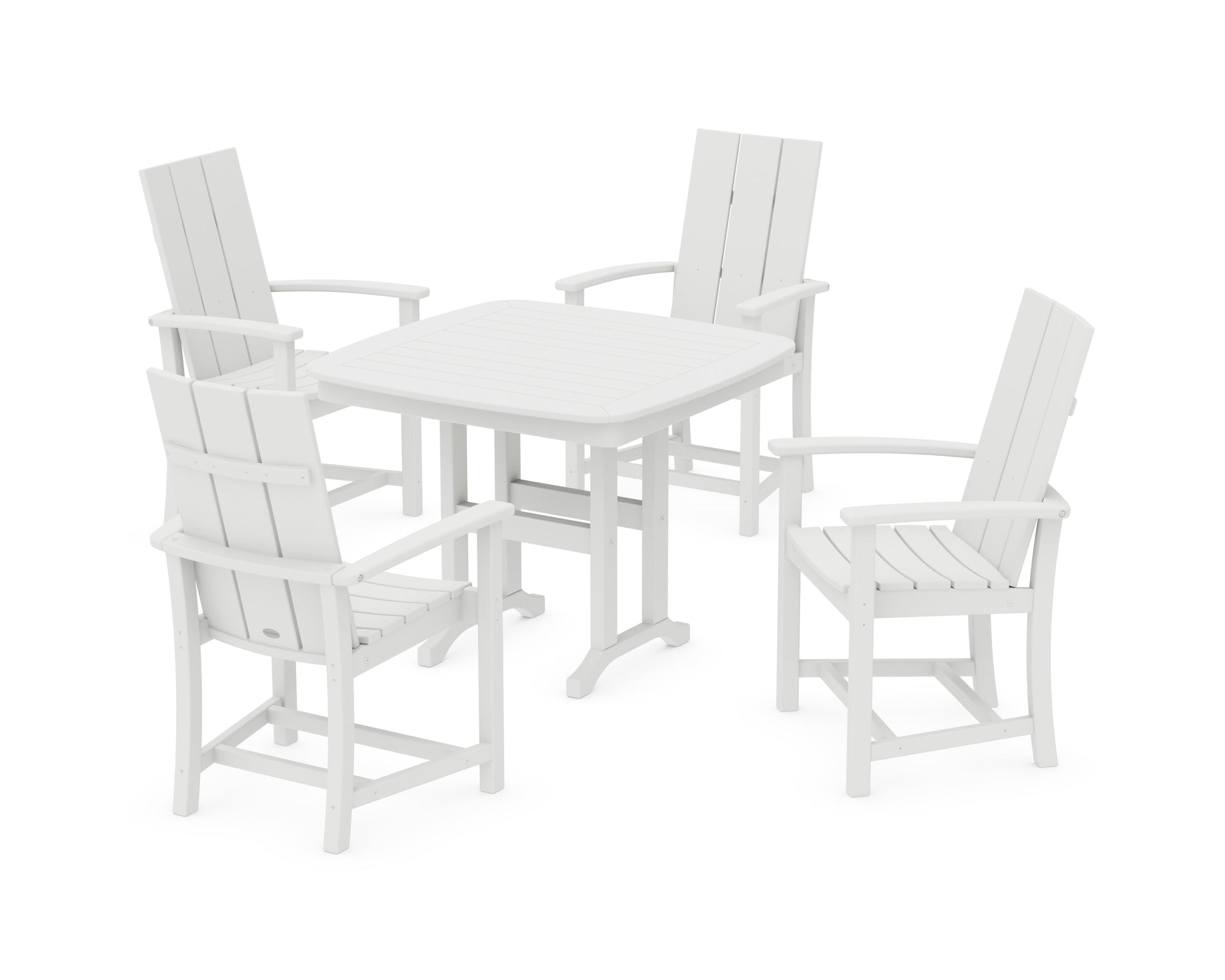 Modern Adirondack 5-Piece Dining Set