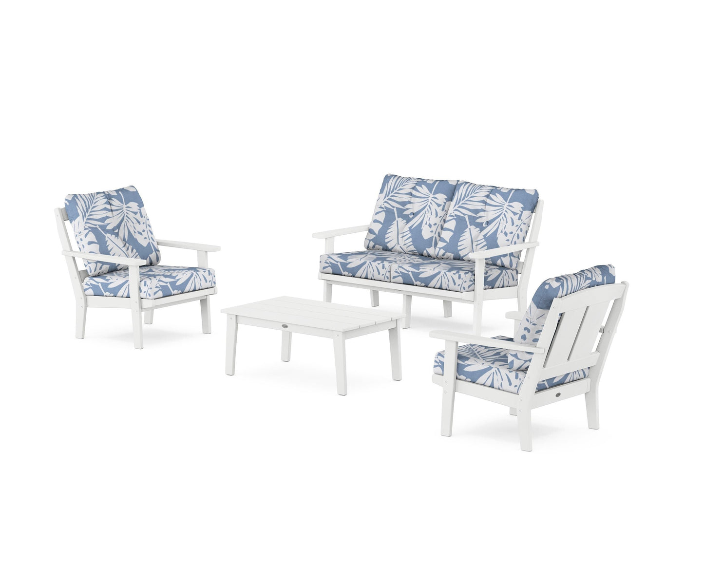 Mission 4-Piece Deep Seating Set with Loveseat
