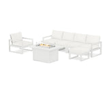 EDGE Sectional Lounge and Fire Pit Set
