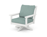 Chippendale Deep Seating Swivel Chair