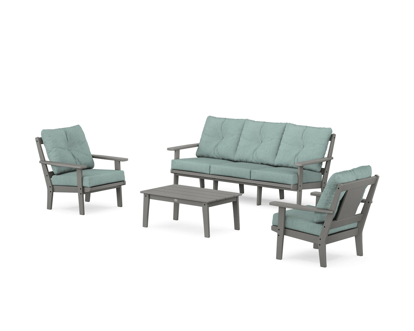 Prairie 4-Piece Deep Seating Set with Sofa