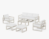 EDGE Sectional 8-Piece Lounge Sofa Set