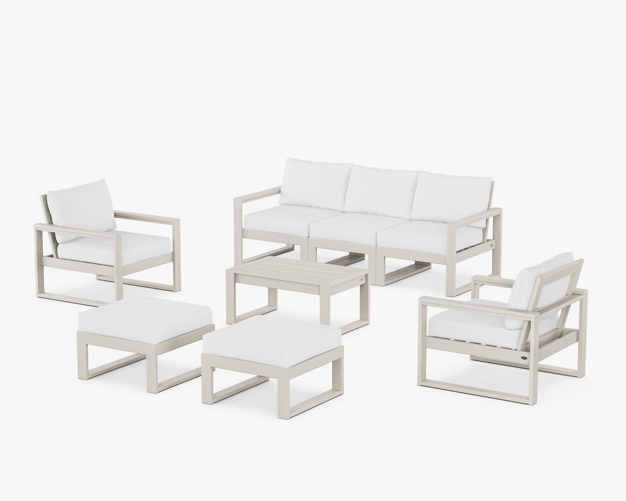 EDGE Sectional 8-Piece Lounge Sofa Set