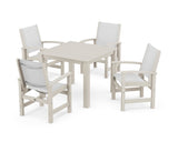 Coastal 5-Piece Parsons Dining Set