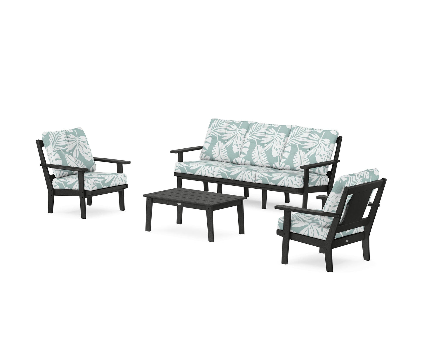 Prairie 4-Piece Deep Seating Set with Sofa