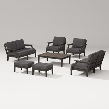 Estate 7-Piece Lounge Loveseat Set