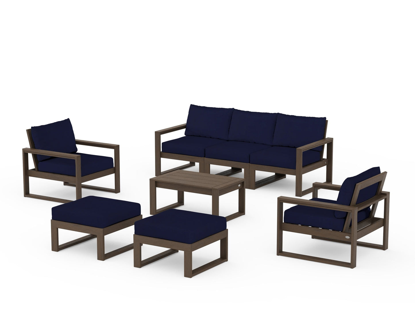 EDGE Sectional 8-Piece Lounge Sofa Set