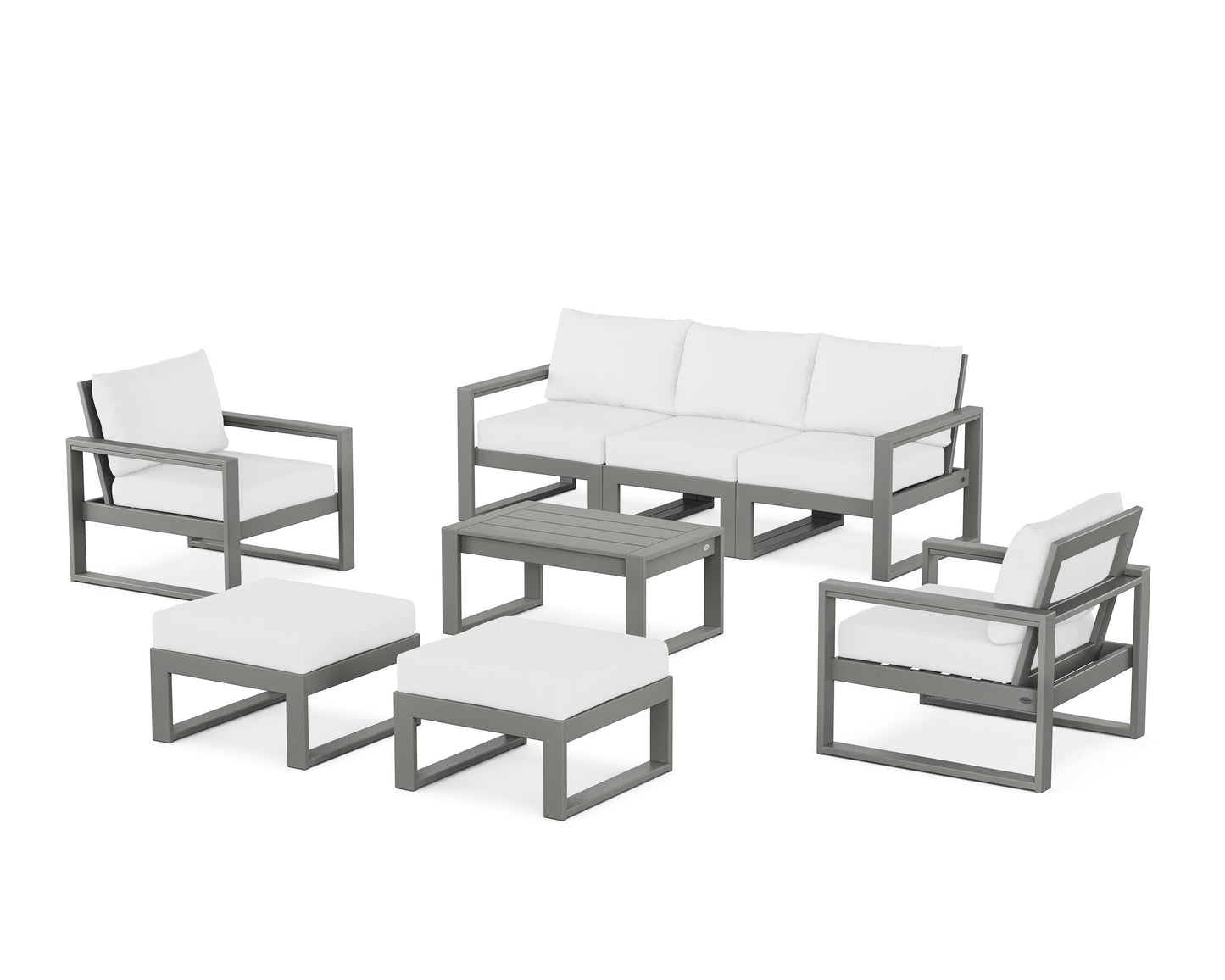 EDGE Sectional 8-Piece Lounge Sofa Set