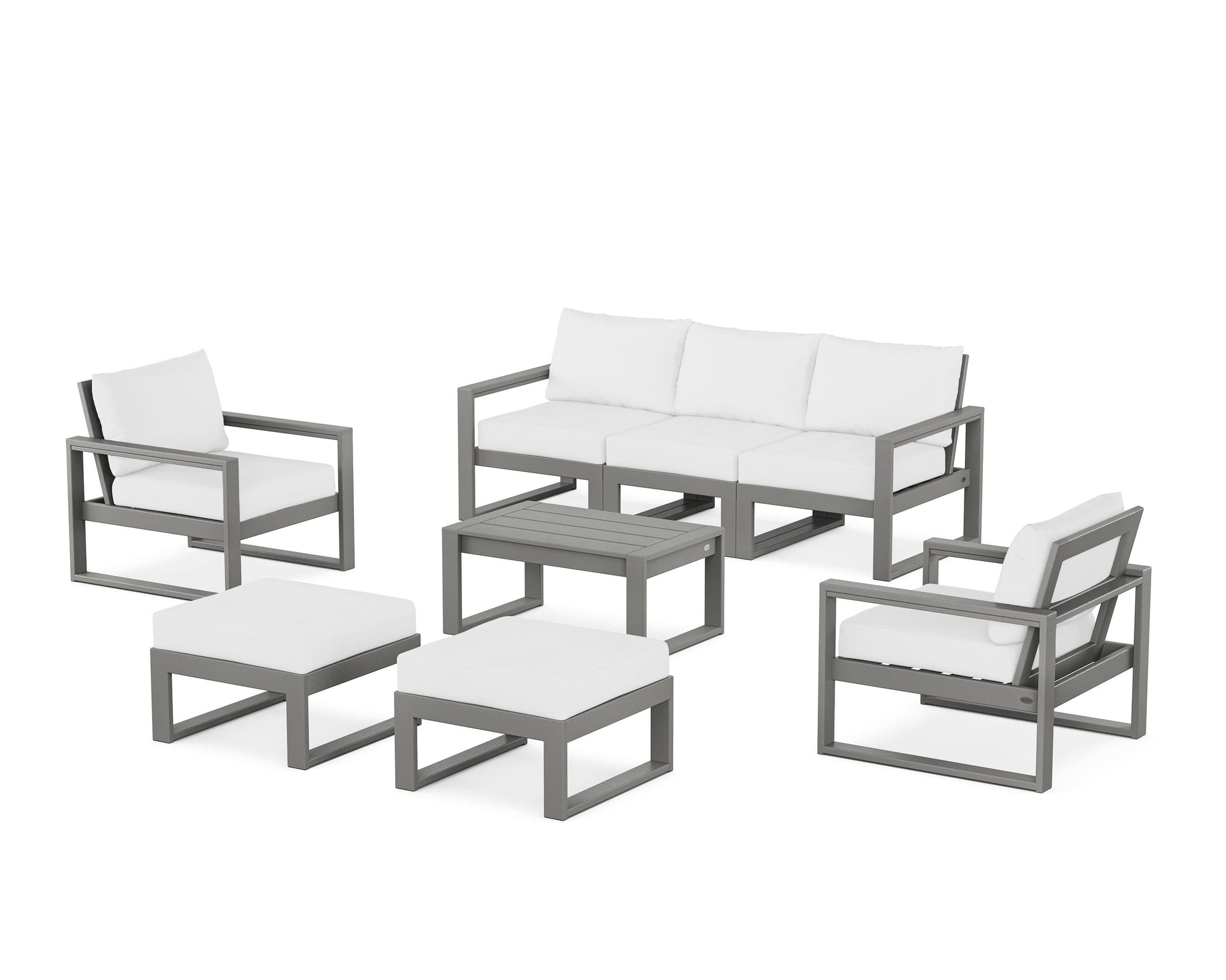 EDGE Sectional 8-Piece Lounge Sofa Set