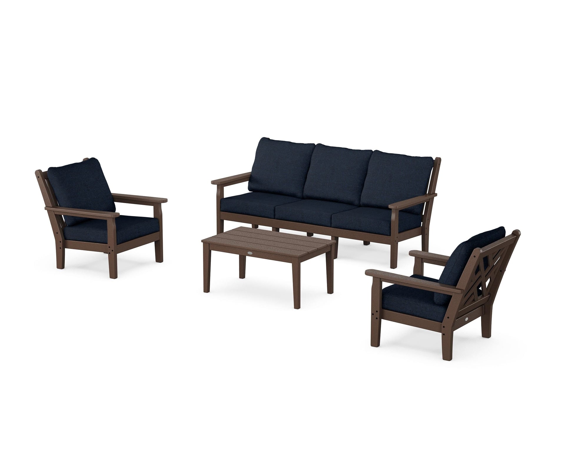 Chippendale 4-Piece Deep Seating Set with Sofa