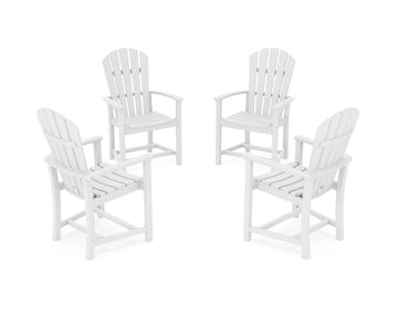 Palm Coast 4-Piece Upright Adirondack Conversation Set