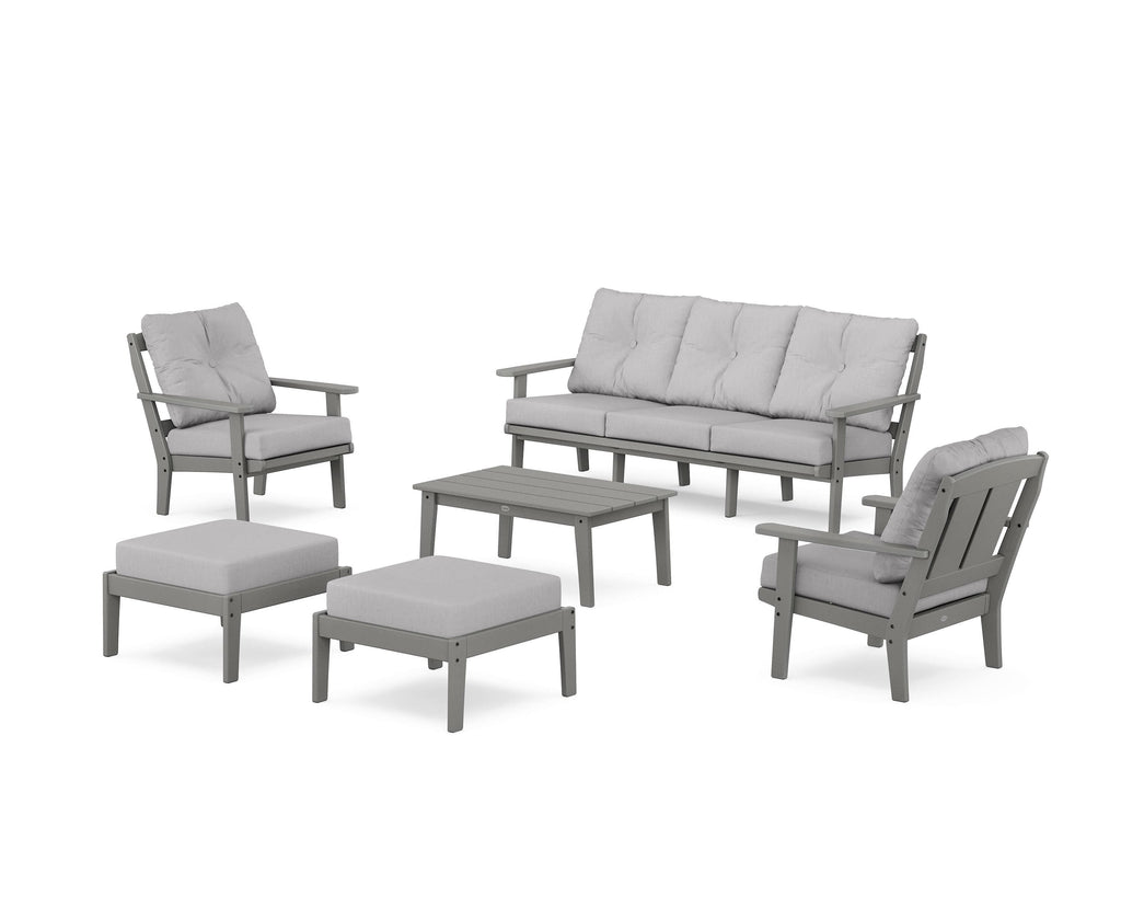 Mission 6-Piece Lounge Sofa Set