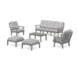 Mission 6-Piece Lounge Sofa Set