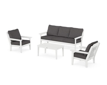 Cottage 4-Piece Deep Seating Set with Sofa