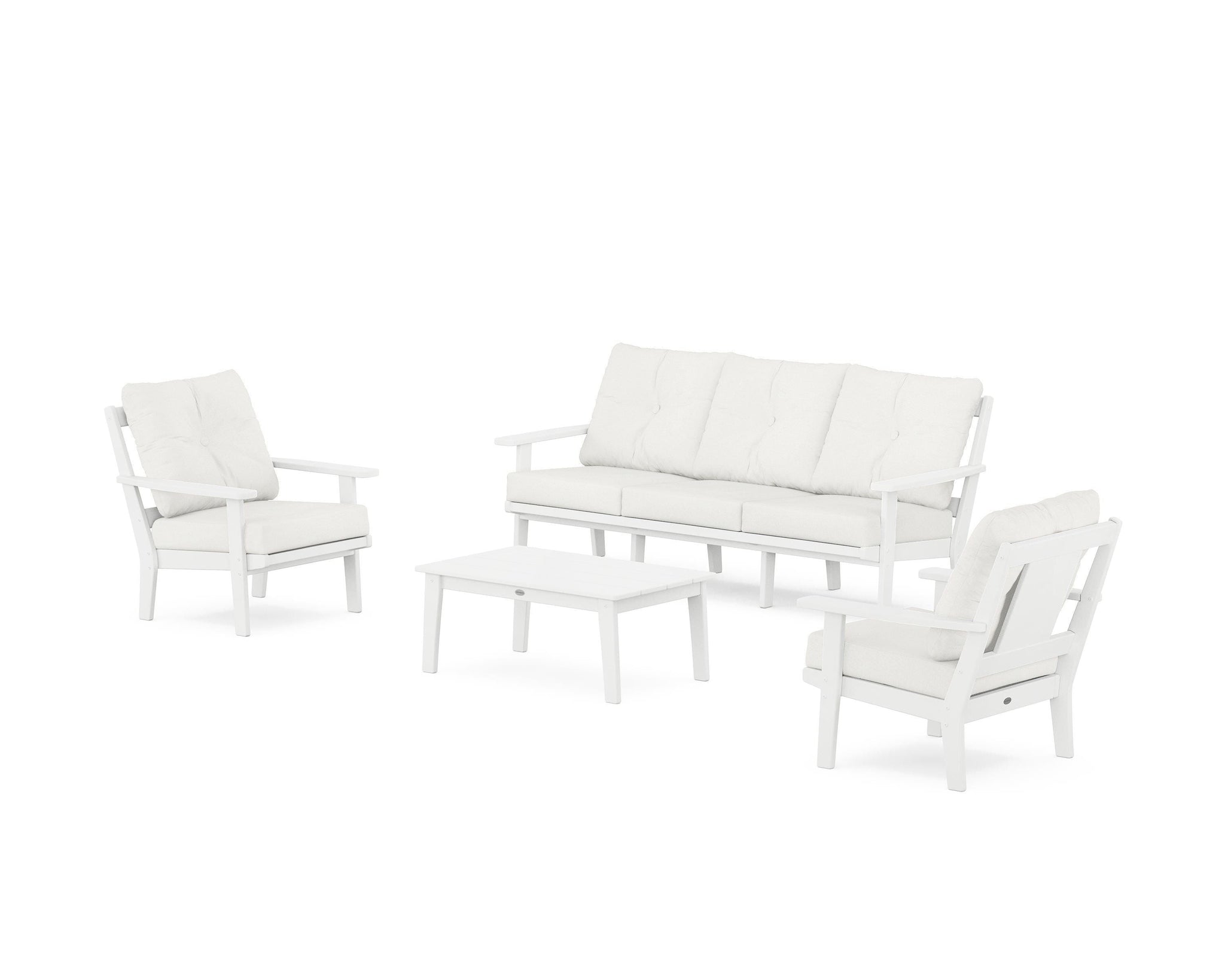 Prairie 4-Piece Deep Seating Set with Sofa