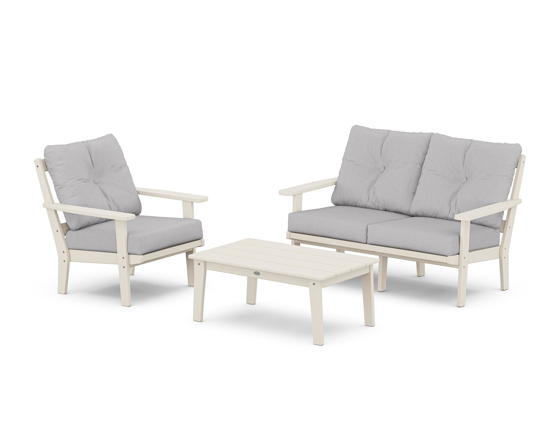 Oxford 3-Piece Deep Seating Set with Loveseat