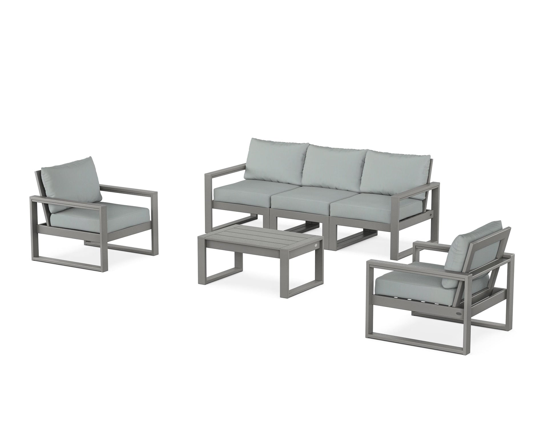 EDGE Sectional 4-Piece Deep Seating Set with Sofa