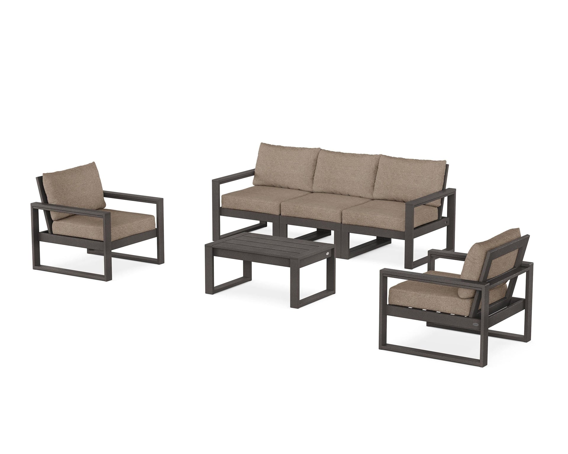 EDGE Sectional 4-Piece Deep Seating Set with Sofa