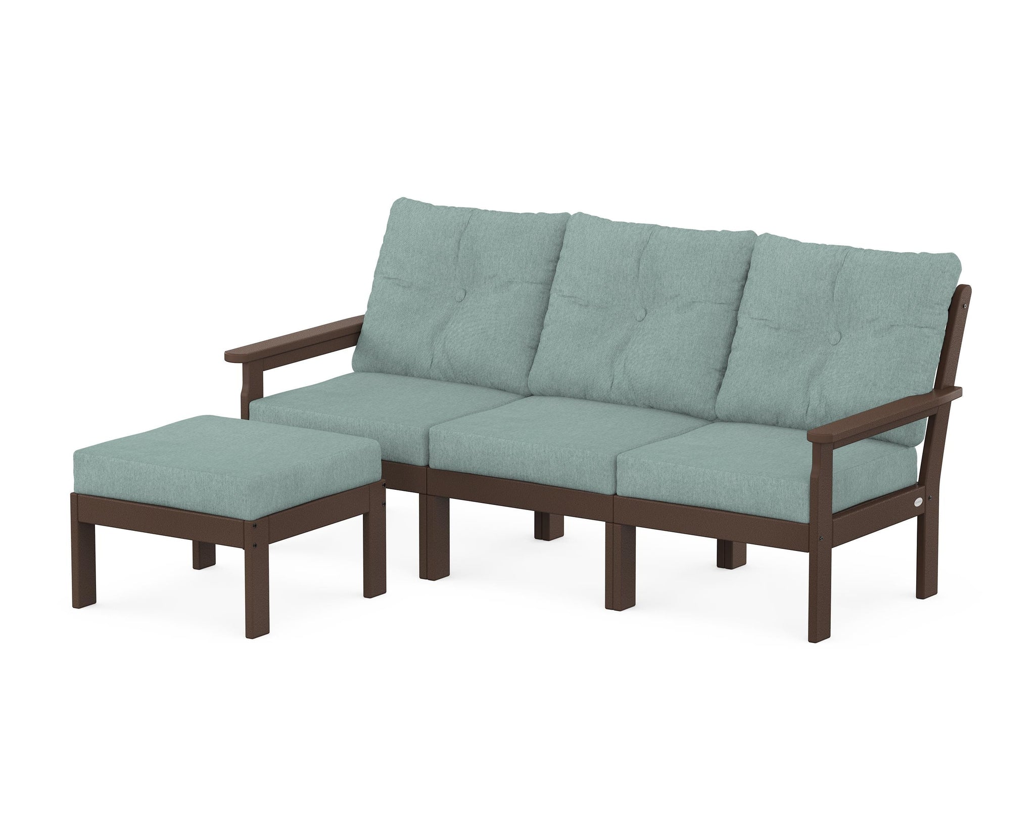 Vineyard 4-Piece Sectional with Ottoman