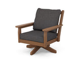 Chippendale Deep Seating Swivel Chair