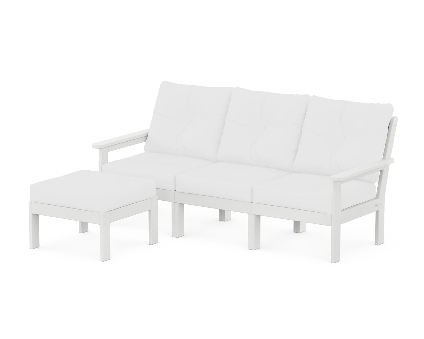 Vineyard 4-Piece Sectional with Ottoman