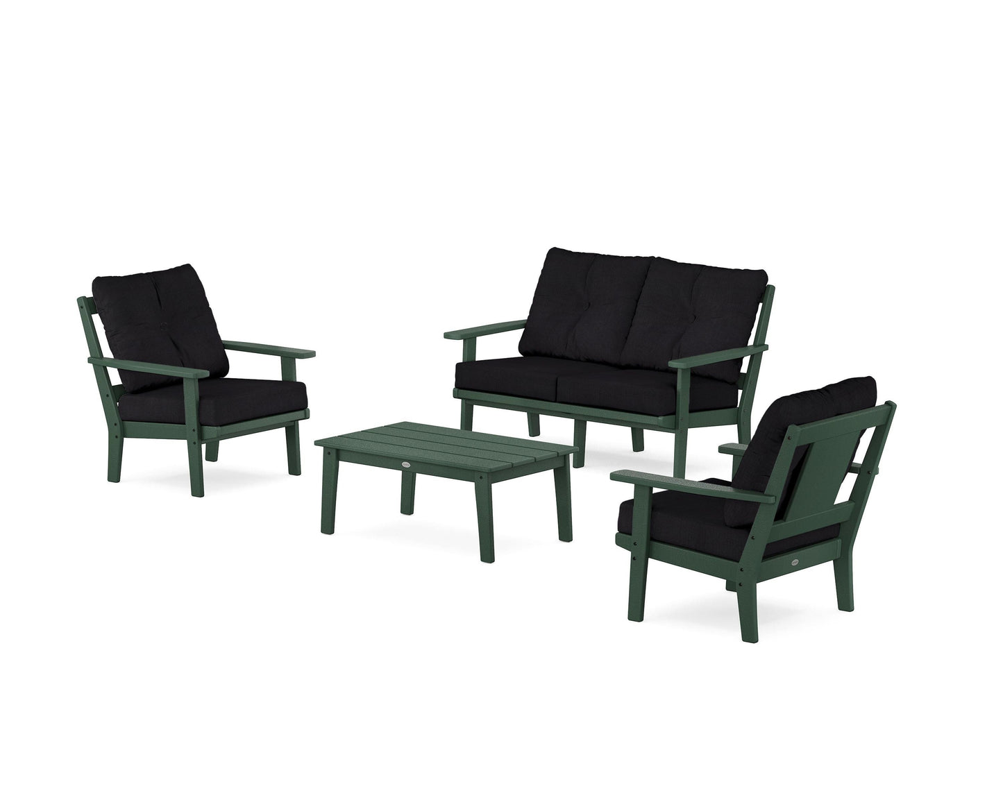 Prairie 4-Piece Deep Seating Set with Loveseat