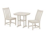 Vineyard Side Chair 3-Piece Dining Set
