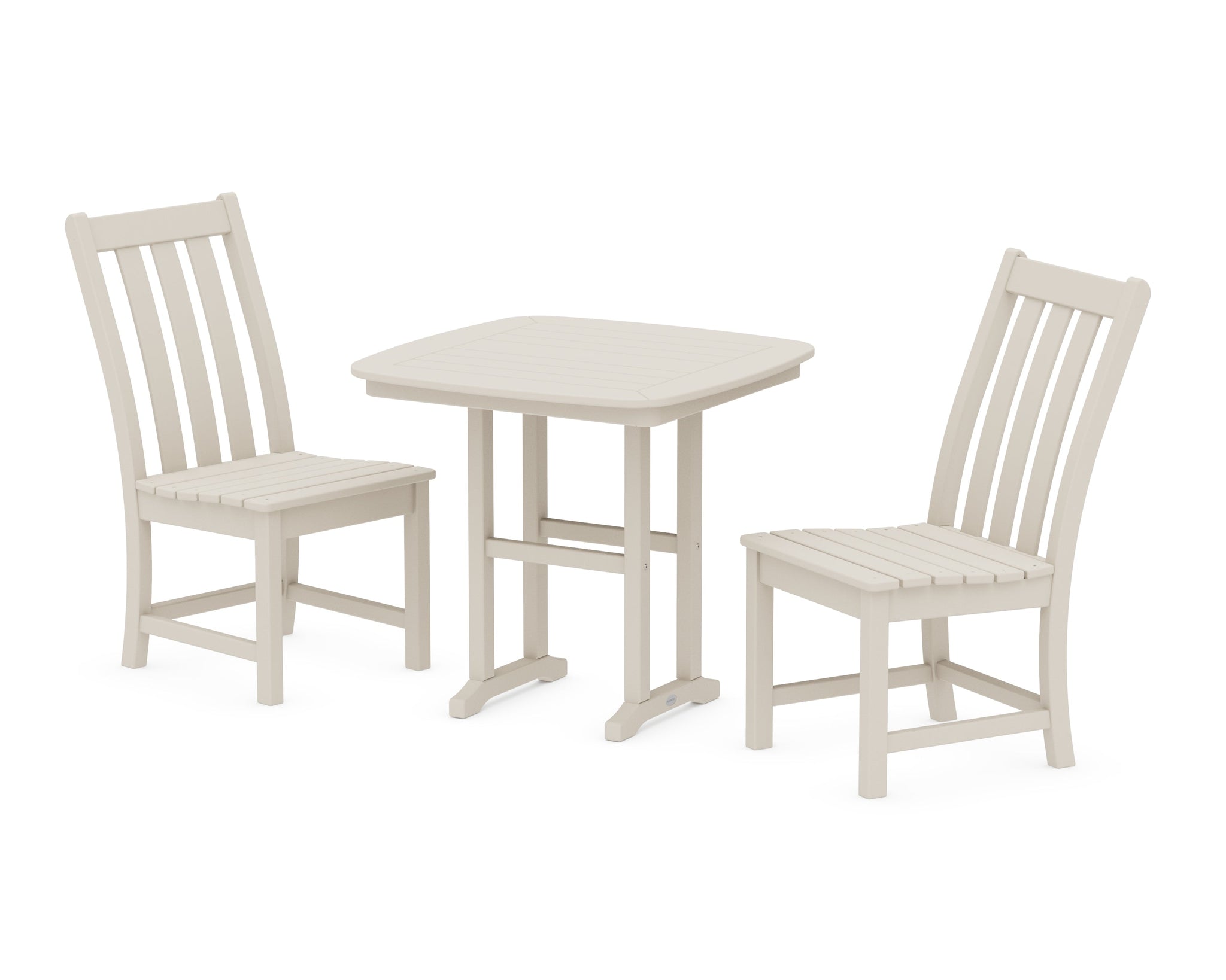 Vineyard Side Chair 3-Piece Dining Set