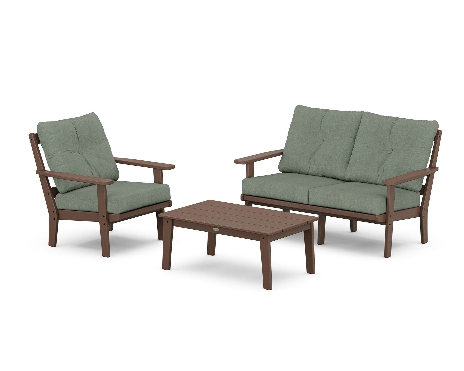 Oxford 3-Piece Deep Seating Set with Loveseat