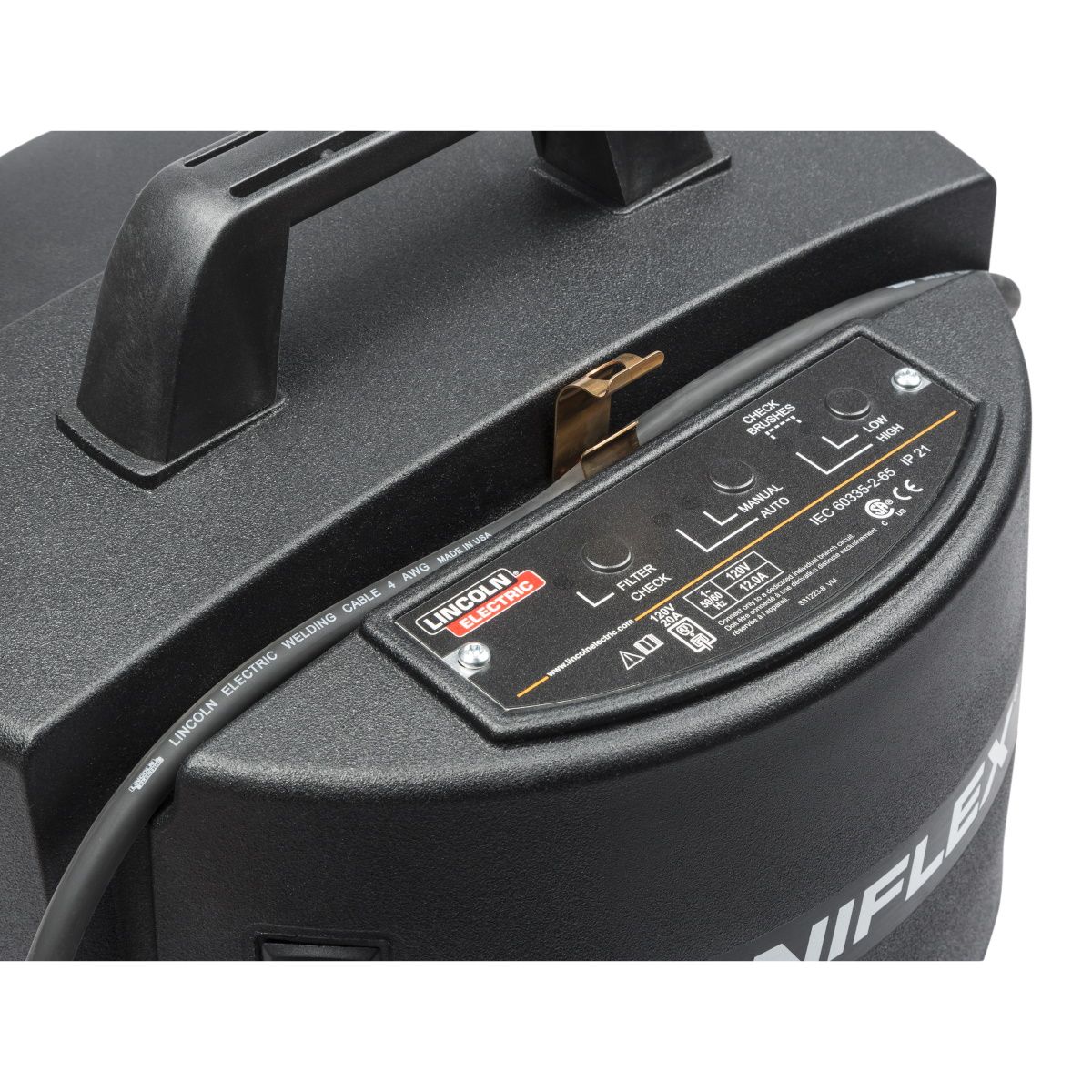 Lincoln X-Tractor Mini Portable Welding Fume Extractor, 120/1/60 - K3972-3