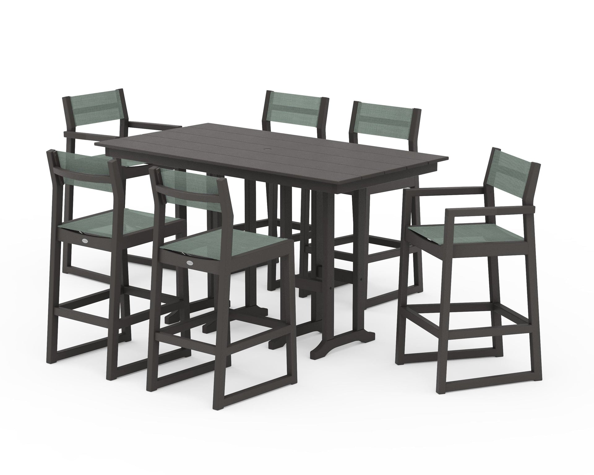 EDGE Sling 7-Piece Farmhouse Bar Set