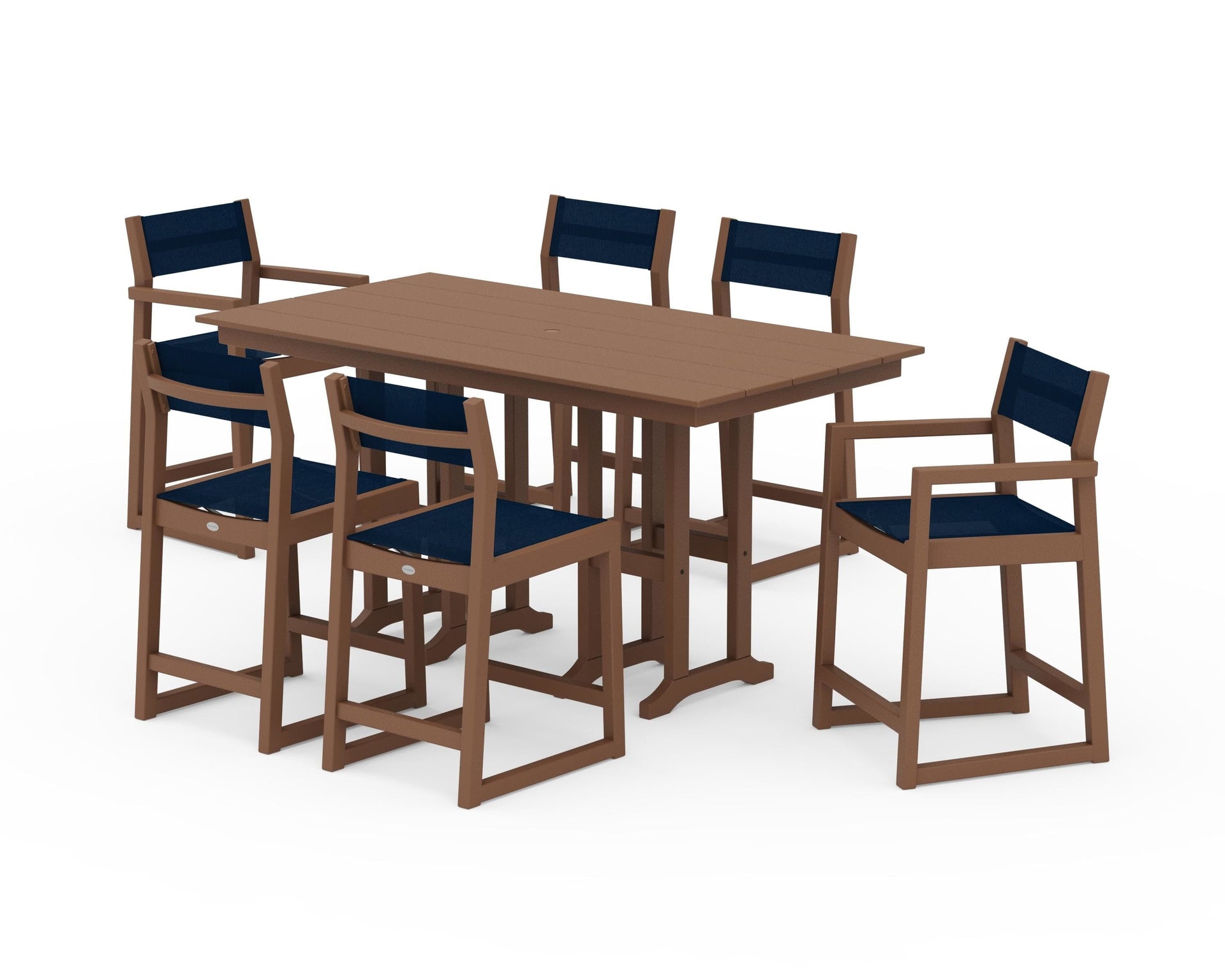 EDGE Sling 7-Piece Farmhouse Counter Set