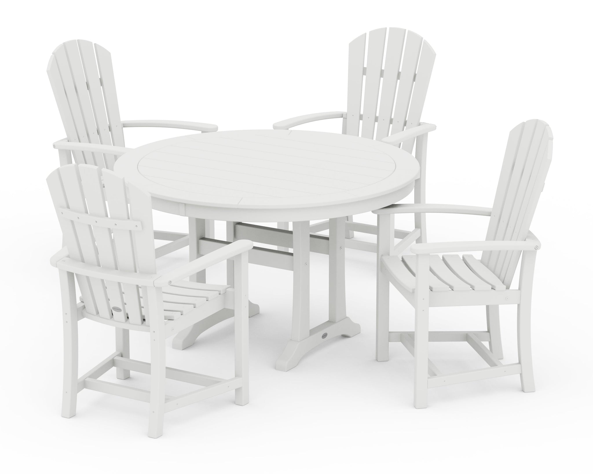 Palm Coast 5-Piece Round Dining Set
