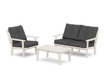 Oxford 3-Piece Deep Seating Set with Loveseat