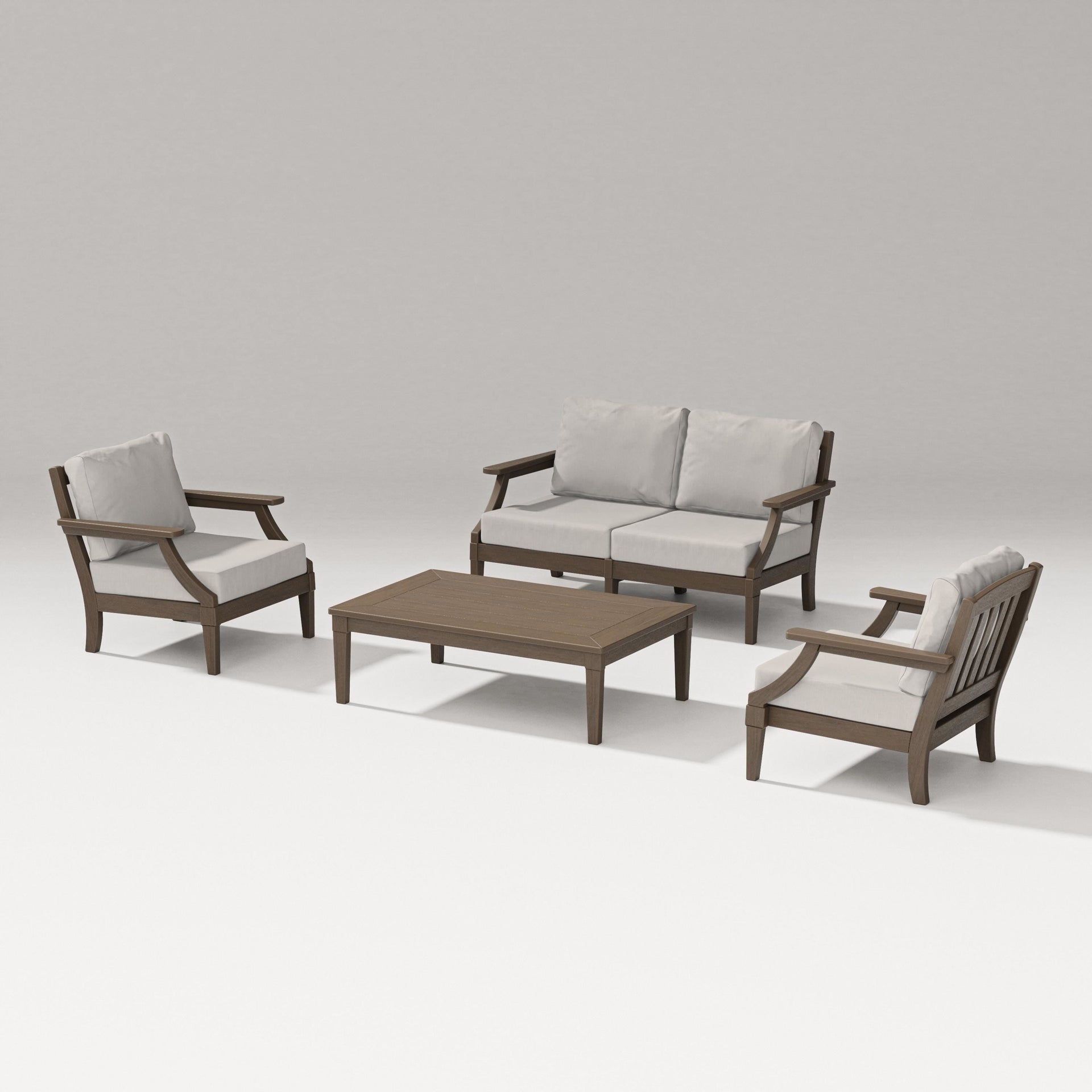 Estate Lounge 4-Piece Loveseat Set