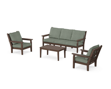 Chippendale 4-Piece Deep Seating Set with Sofa