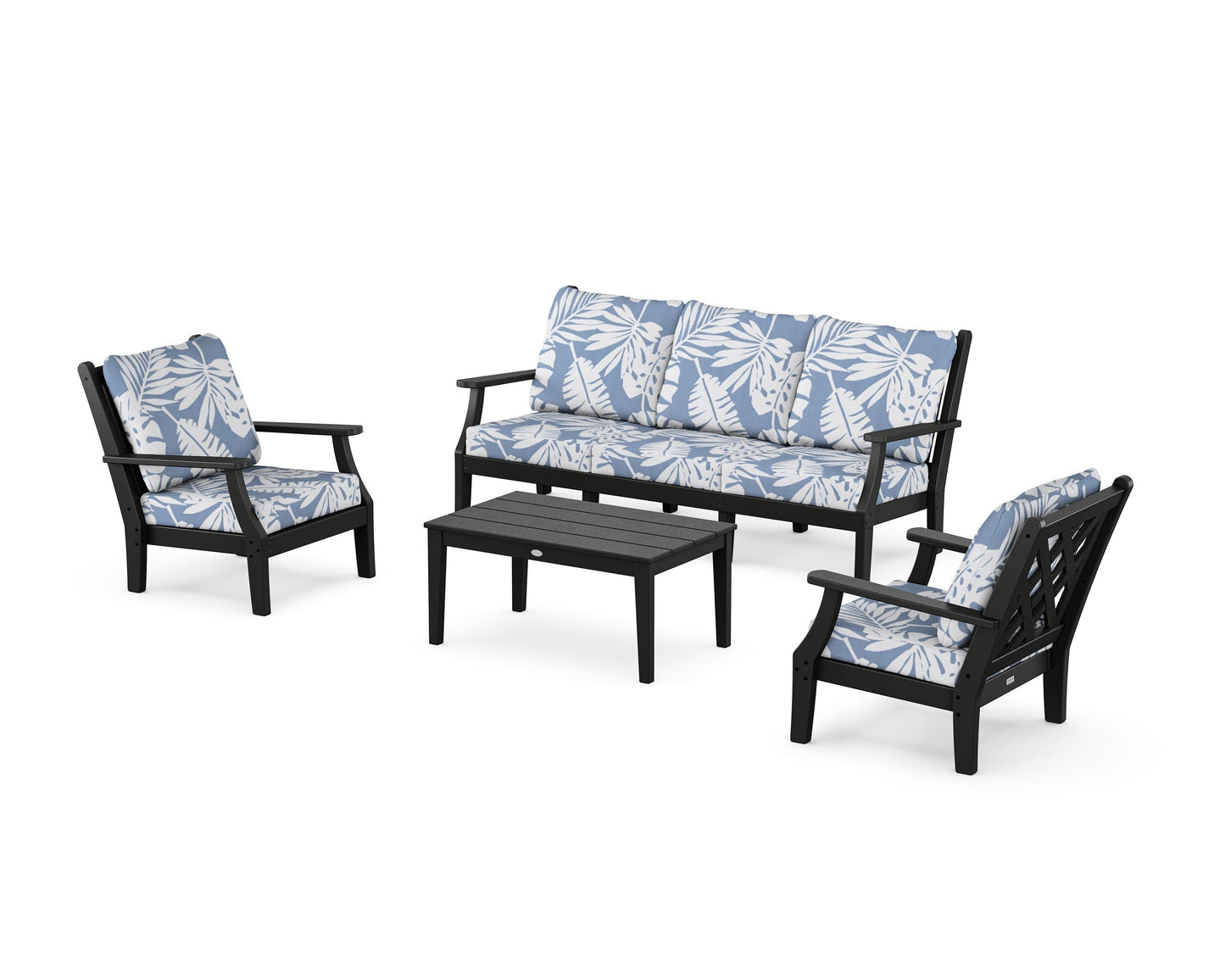 Wovendale 4-Piece Deep Seating Set with Sofa