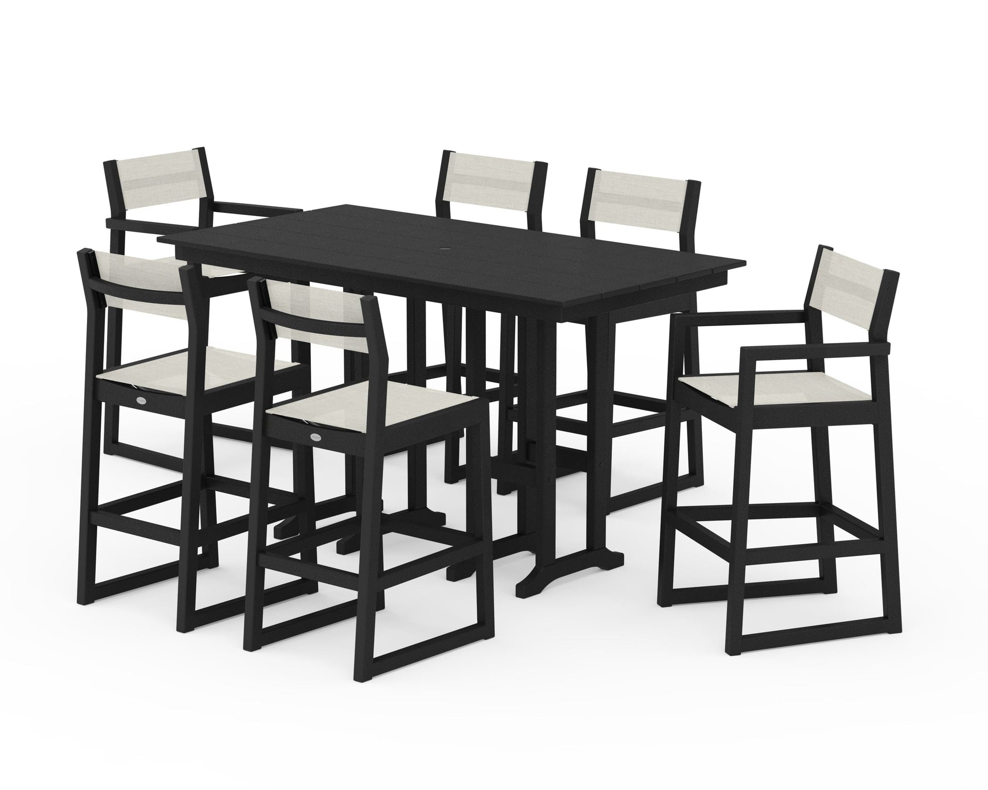 EDGE Sling 7-Piece Farmhouse Bar Set