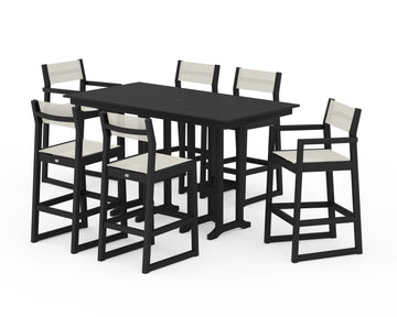 EDGE Sling 7-Piece Farmhouse Bar Set
