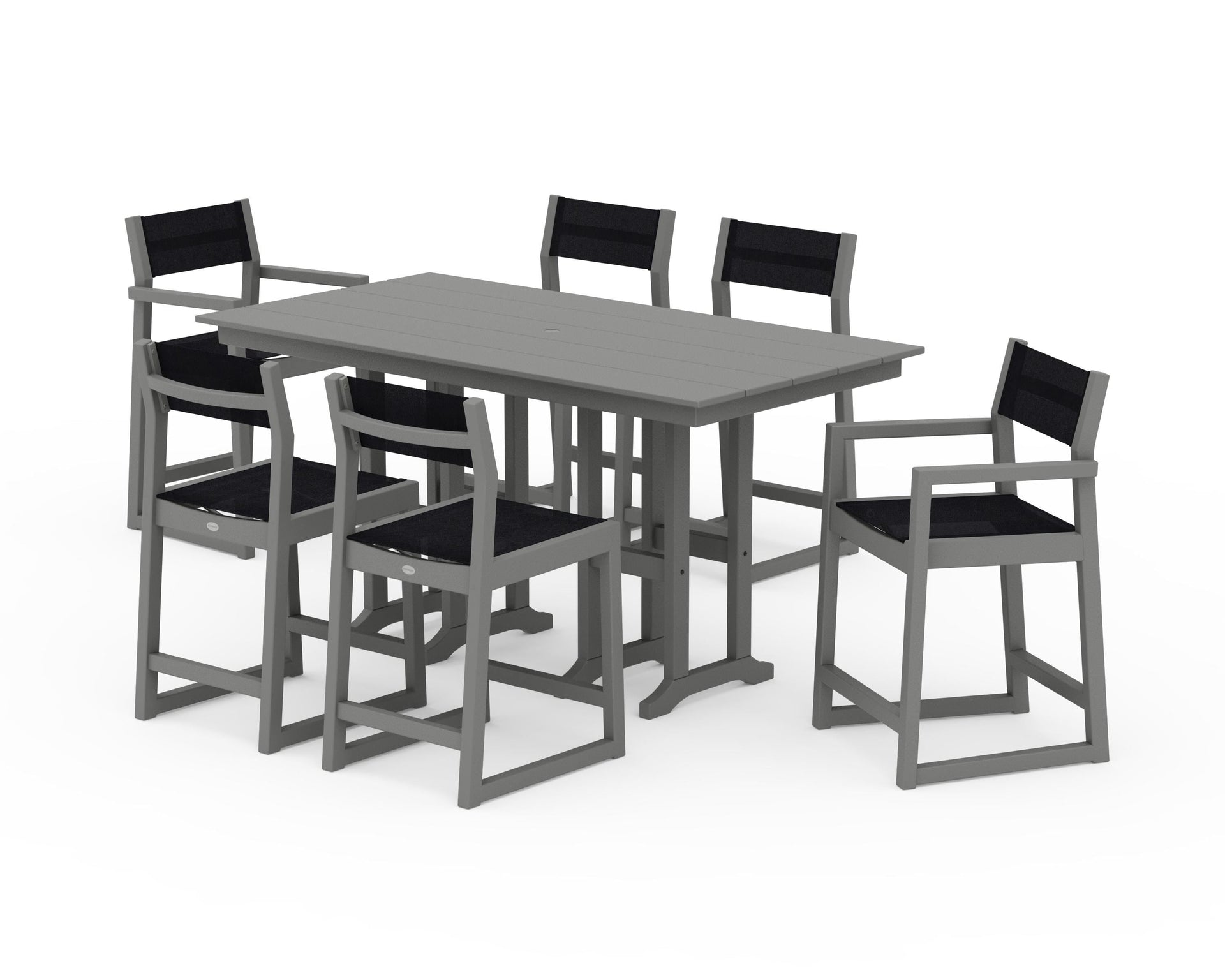 EDGE Sling 7-Piece Farmhouse Counter Set