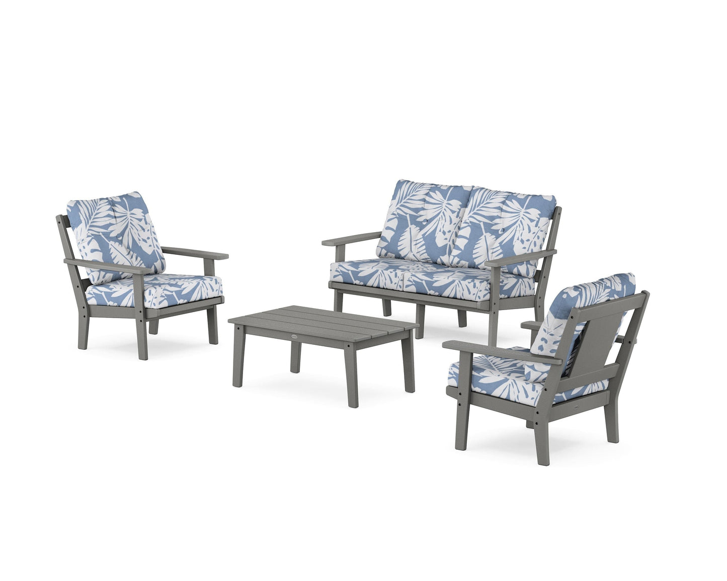 Prairie 4-Piece Deep Seating Set with Loveseat