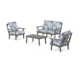 Prairie 4-Piece Deep Seating Set with Loveseat